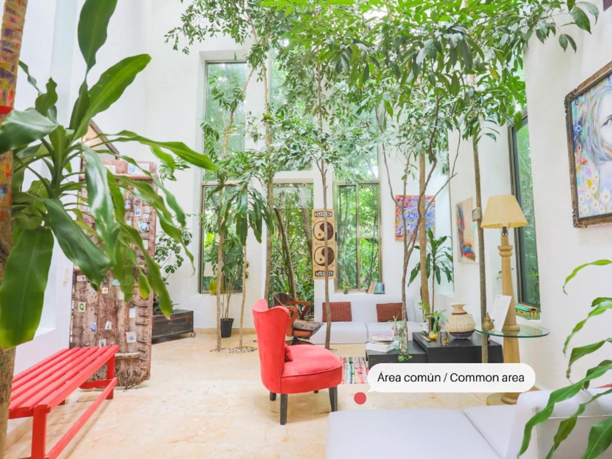 Guest House La Aldea Holistic Experience Cancun Exterior photo